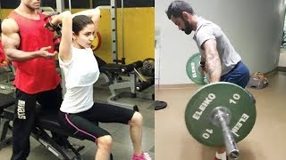 Virat Kohli And Anushka Sharmas GYM Workout Together