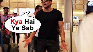 Angry Bobby Deol SHOUTS At Media At Airport, Returns From RACE 3 Shooting In Abu Dhabi