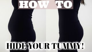 BEST CLOTHING HACKS TO HIDE YOUR TUMMY!
