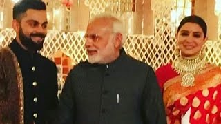 PM Narendra Modi attends wedding reception of Virat Kohli, Anushka Sharma
