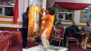 Sai Baba Bhajan and Live Painting of Shirdi Sai baba by Artist Navneet Agnihotri