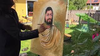 Soreg | Austria | Navneet Agnihotri| Jesus Live Painting