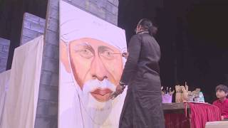 Live Painting| Navneet Agnihotri | Manhar Udhas | Mere Sai | Sai bhajan | Shalindra Bharti | 1st Oct