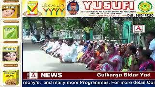 Gulbarga Me Kannada Organizations Ka Protest A.Tv News 17-8-2017