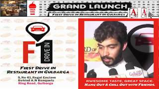 Grand Launch First Drive In Restaurant at Gulbarga A.Tv News 31-8-2017
