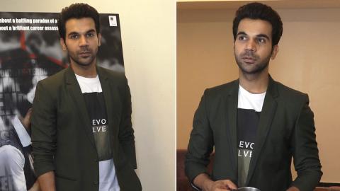 Rajkummar Rao Spotted At Promotion Of His Upcoming Movie Omerta