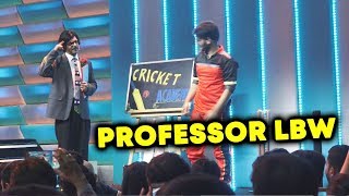 Sunil Grover Professor LBW | BEST COMEDY At Jio Dhan Dhana Dhan Show Launch | IPL 2018