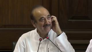 AICC Press Briefing By Ghulam Nabi Azad, Veerappa Moily and Pawan Khera on Piyush Ghotala