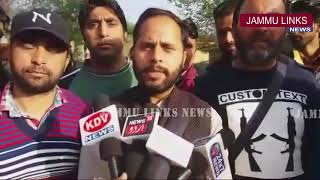 NGO Youth Action Committee Bhadarwah protests against government