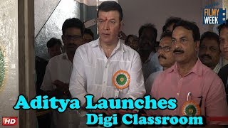 Aditya Pancholi Launches Hi Tech Digital Classrooms