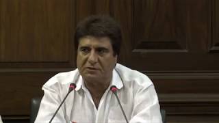 AICC Press Briefing By Raj Babbar in Parliment House on Budget Session 2018
