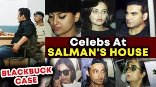 Bollywood Celebs Meets Salman's Parents, Breaks Down After Hearing Salman Khan 5 Yr In JAIL