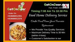 Get On Door.com Food Home Delivery Service at Gulbarga
