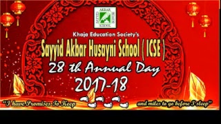 S A H S (ICSE) 28th Annual Day 2018