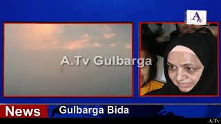 Mrs Qamar Ul Islam at Darga Khwaja Bande Nawaz Gulbarga A.Tv News 5-4-2018