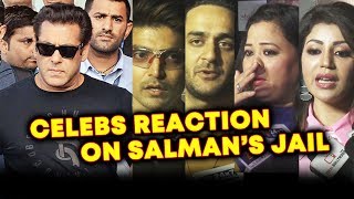 Emotional Celebs Break Down On Salman Khan's 5 Year JAIL Sentence | Vikas Gupta, Bharti, Gurmeet