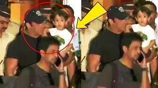 Salman Khan With AHIL FIRST VIDEO At Mumbai Airport After BAIL In Blackbuck Case