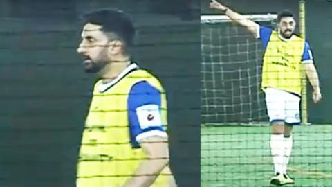 Abhishek Bachchan Spotted Playing Football At Juhu Ground