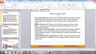 Oracle ADF Intro Session
