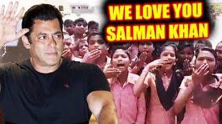 This Little Kids From Gotawa Village Love Salman Khan - Watch Video