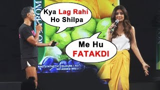 Shilpa Shetty Funny Moment At ITC B Natural Beverages Launch