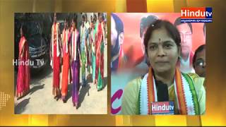 Smt.Nerella Sharada,Telangana Mahila Congress State President Addressing at Gandhi Bhavan|Hindutv
