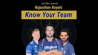 Know Your Squad- Rajasthan Royals IPL 2018
