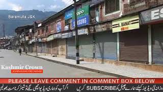 Baramulla shuts against south Kashmir killings | Video Rezwan Mir