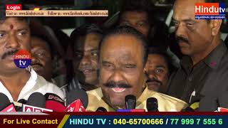 NEWS UPDATE !! TELANGANA HOME MINISTER NAAYINI ALLEGATIONS ON CONGRESS PARTY