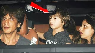 Shahrukh Khan Turns DRIVER For Suhana And AbRam, Spotted At Airport