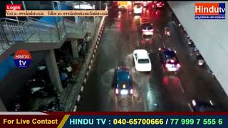Heavy Rains Lashes Hyderabad City | Hindutv