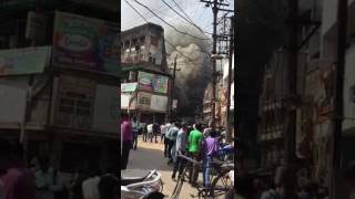 #Ravi Bhawan, #RAIPUR #Fire attack