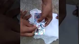 Tissue Paper Found in #Tablet #ZOTA seal pack strip #Balangir Odisha