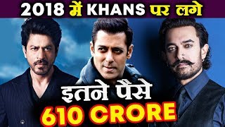 Rs 610 CRORE Riding On Salman, Shahrukh And Aamir In 2018 | Race 3, Zero, Thugs Of Hindostan