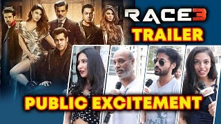 RACE 3 TRAILER | Salman Khan | Public Super Excited For Trailer