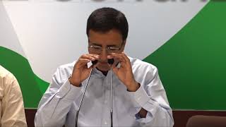 AICC Press Briefing By Randeep Singh Surjewala on Prime Minister and Amit Shah's Fast Farce.