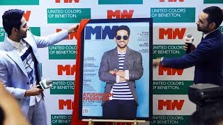 Ayushmann Khurrana Unveil The Cover Of Mans World Magazine