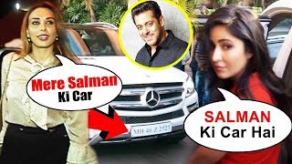 Katrina Kaif And Iulia Vantur Both Uses Salman Khan's CAR