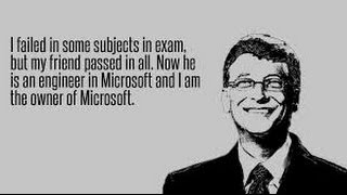 Bill Gates. Motivational quotes for success in Hindi. Spoken English.