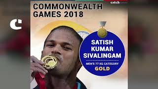 CWG 2018-  Here's the complete list of medals that India has bagged