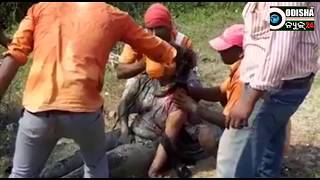 Accident || Recovered by Railway Staffs, Chennai || lady injured in mud