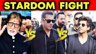Salman Khan Vs Shahrukh Khan Vs Amitabh Bachchan | BIG STARDOM FIGHT In Bollywood