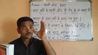 ESL - Spoken English through Punjabi. Learning.  Videos. Course.Class. Tutorials. lessons.