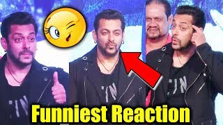 Salman Khan's Cute Expression Will Make Your Day - Watch Video