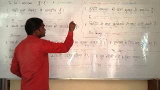 USE OF TO BE - am / is / are  - part 1   English (spoken ) Class through Hindi. Grammar . Course.