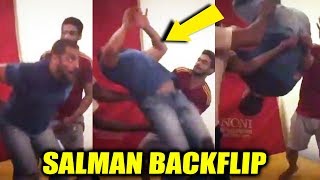 Salman Khan Amazing Back Flip Video | Sultan Hard Training