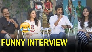 Krishnarjuna Yuddham Team Funny Interview | Hero Nani, Anupama Parameswaran, Rukshar Mir, Brahmaji