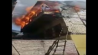 भीषण आग में जलकर राख 3 मकान, बेघर हुए परिवार