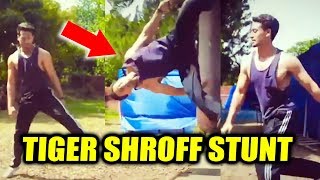 Tiger Shroff Amazing Stunts On The Sets Of Student Of The Year 2