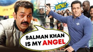 Salman Khan Is My ANGEL, Says Bobby Deol | RACE 3